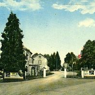 F 23100 La Courtine / Creuse Eingang zum Truppenplatz 1960 Léntrée du Camp