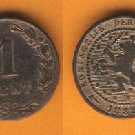 Niederlande 1 Cent 1882