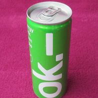 NEU 2016 Energy Drink "OK.-" Green Appel voll 250ml MHD 2018 okpunktstrich Apfel
