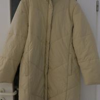 toller beige farbene Jacke Kurzmantel in Größe L 42 wie Neu