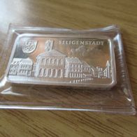 Silberbarren Seligenstadt, 1 oz 999 Silber