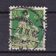 Schweiz MiNr. 105 sitzende Helvetia gestempelt M€ 2,80 #G39b