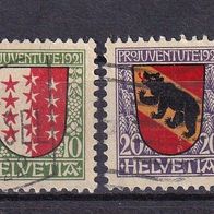 Schweiz MiNr. 172-173 gestempelt M€ 10,00 #G43f