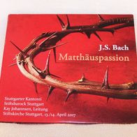 3CD-Set - J.S. Bach / Matthäuspassion, Stuttgarter Kantorei 2017