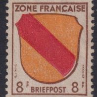 Französische Zone Allgemeine Ausgabe 4 * #054650