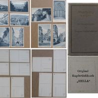 Deutschland, 1920/1930, Marburg, eine Sammlung von 24 alten Postkarten