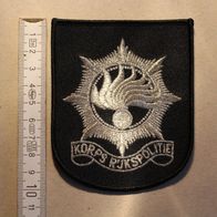 altes Arm-Abzeichen, Patch, von Niederländischer Polizei, Rijkspolitie  