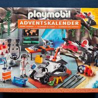 playmobil 9263 Adventskalender Spy Team Werkstatt, neu