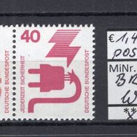BRD / Bund 1972 Unfallverhütung Zusammendruck W 42 aus MHB 16 postfrisch