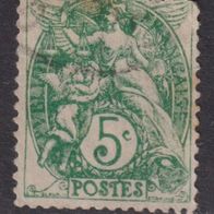 Frankreich - Mi.  90x O #054872