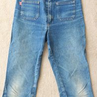 Tolle blaue Hose Jeans stone wash vonC & A in Größe S 32 34
