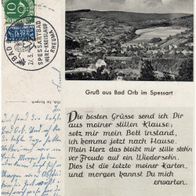 AK Bad Orb s/ w von 1954
