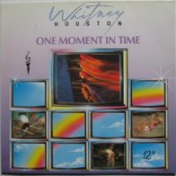 Whitney Houston - one moment in time - 12" / Maxi Single - 1988 - Tony Carey, Kashif