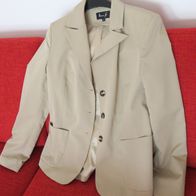 toller Blazer Jacke in beige in Größe M 38 Neu von Miss H.