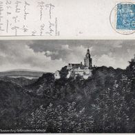 AK Museum Burg Falkenstein im Selketal s/ w von 1958