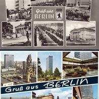 2 AK Berlin Mehrbildkarten in Farbe - beide unbenutzt