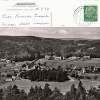 AK Gras-Ellenbach Odenwald : Heinrich-Glücklich-Haus s/ w von 1958