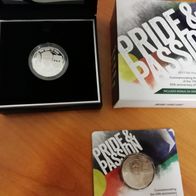 pride and passion 2017 2x $ 0,5 1x 18,24g Silber pp proof + 1x CuNI circ Australien