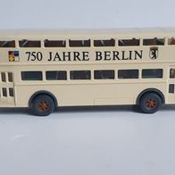 Wiking #722 Doppeldecker Bus Büssing Sondermodell/ / TOPP
