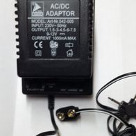 AC/ DC -Adapter SNG-230/1000