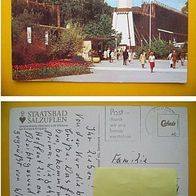 Staatsbad Salzuflen - Gradierwerk, Uhrenturm, Kurpark-Eingang - (D-H-D-NRW14)