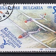 Bulgarien, 1989, Mi. 3801, Segelflug, 1 Briefm., gest.