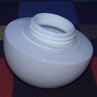 Lampenglas Halbkugel-förmig, Ø 165 mm, weiß, glänzend