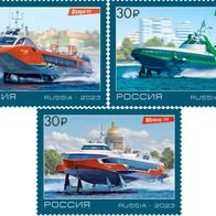 Russland 2023. Tragflächenboote