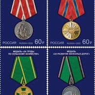 Russland 2022. Medaillen
