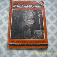 Bastei Kriminal Roman Nr. 730