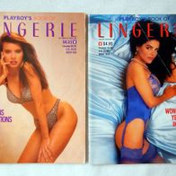 Playboy´s Book of Lingerie 10/1990 + 2/1992 Playboy Sonderband Sonderheft