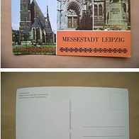 Messestadt Leipzig; Thomaskirche; 3-Bild-Karte (D-H-D-Sn20)