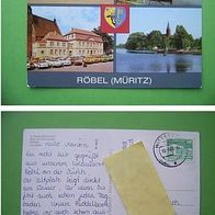 Röbel (Müritz - 4-Bild-Karte (D-H-D-MVP19)