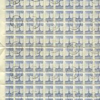 RO MiNr. 2960 kompletter Halbbogen 100 Stck. gestempelt M€ 30,00 #Y47