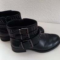 Catwalk Stiefeletten/ Boots Gr. 38 guter Zustand, schwarz