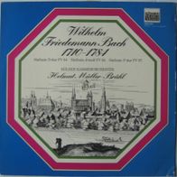 Helmut Müller-Brühl / Kölner Kammerorchester - Wilhelm Friedemann Bach - LP - 1975
