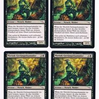 4x "Moriok-Gerümpelsammler" Common aus "Mirrodin", ungespielt