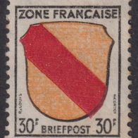 Französische Zone Allgemeine Ausgabe 10 * #055652