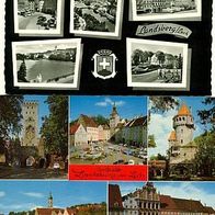 86899 Landsberg am Lech 2 Karten Gasthof > Kratzer-Keller < , Straßenansicht