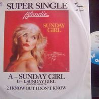 Blondie - 12" Sunday girl (+ French vers) - 1a Zustand !
