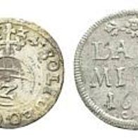 Bayern 2 Münzen 2 1/2 Kreuzer 1679 u. 1/2 Batzen Maximilian II. Emanuel (1679-1705)