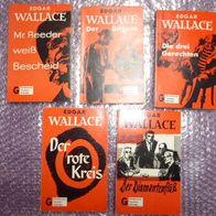 Konvolut Edgar Wallace, Goldmanns Taschenkrimi