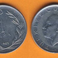Türkei 1 Lira 1965