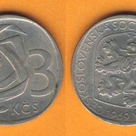Tschechoslowakei 3 Kronen 1969