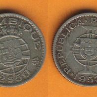 Mosambik 2,50 Escudo 1953