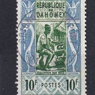 Dahomey, 1961, Mi 183, Berufe, 1 Briefm., gest.