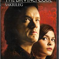DVD - The Da Vinci Code - Sakrileg , mit Tom Hanks, Jean Reno, Audrey Tautou