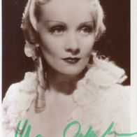 Marlene Dietrich (1901-1992) - alte, orig. sign. AK (6545)