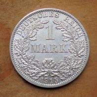 1 Mark 1915 A Silber