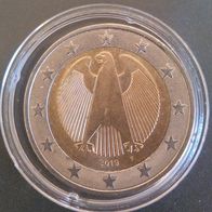 2 Euro BRD 2019 Adler F vorzüglich aus Umlauf Deutschland vz Bundesadler